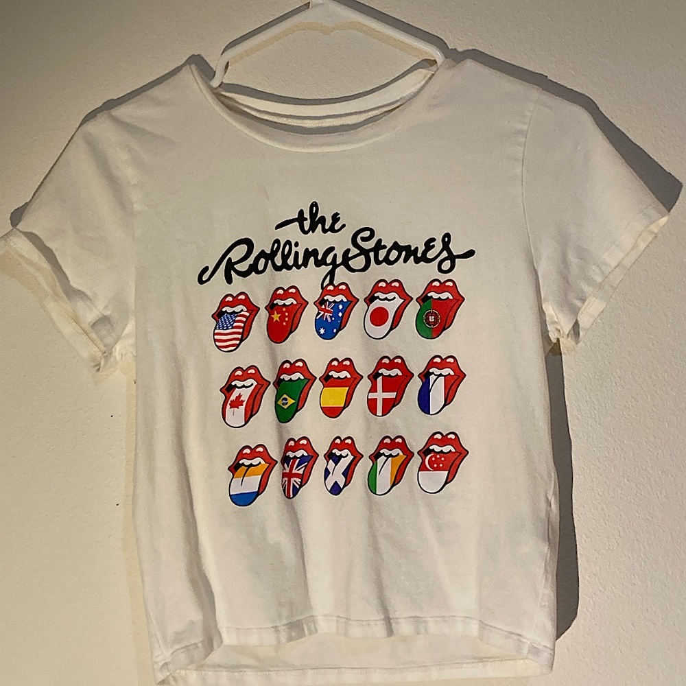 I am selling a Rolling Stones crop top from H&M